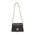 thumbnail image 2 of Gucci Interlocking G Black Leather Chain Shoulder Bag 510302, 2 of 11