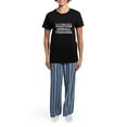 thumbnail image 4 of CafePress - DANGER Pajamas - Women's Short Sleeve Print T-Shirt and Pants Dark Cotton Pajama Set, 4 of 7