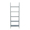 thumbnail image 5 of Linon Archdale Wood Open Back 72" Ladder Bookshelf with 5 Shelves in Gray, 5 of 14