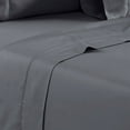 thumbnail image 2 of Benjara BM231571 Tulsa 1200 Thread Count Tri Blend Grand Sheet Set&44; Gris Foncé - 6 Pièces, 2 of 5