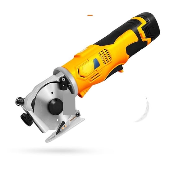 16.8V Electric Scissors Carpet Hand-held Cutting Cloth Machine Electric Round Scissors For Fabric Leather Cloth Sewing ,High Speed Cut
