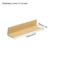 thumbnail image 2 of Adjustable Cardboard Corner Protector Package Frame Protectors 150x30mm Thick 3mm 24 Pack, 2 of 5