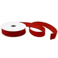 thumbnail image 2 of HOMEFORD ESC05 Christmas Velvet Fuzz Wired Ribbon, 1-inch, 10-yard, Red, 2 of 3