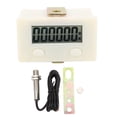 thumbnail image 2 of ANGGREK Electronic Counter,Counting Tool,HX‑6A Digital Punch Counter LCD Magnetic‑Induction Portable Industrial Electronic Counter, 2 of 8