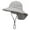 Grey, variant on Kids Sun Wide Brim Bucket Hat with UPF 50+ Shield for Outdoor Play and Beach Adventures