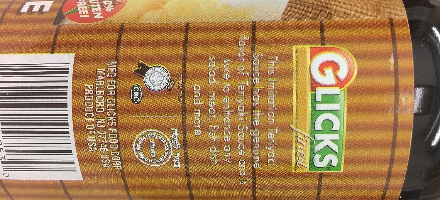 Glick's Imitation Lite Soy Sauce 10 oz (pack of 3)