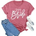 thumbnail image 4 of RTKFRFL Womens Bride Shirt Team Bride Bridesmaid Tshirt Party Tee Top, 4 of 4