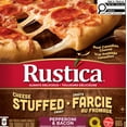 thumbnail image 1 of Rustica Stuffed Crust Pepperoni and Bacon Pizza 665 G Frozen, Rustica Stuffed Crust Pepperoni & Bacon Pizza, 1 of 6