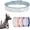 Light Blue, variant on Mumup 1Pack Dog Collar for Extra Dogs ,Rhinestone Bling Diamond Sparkly Crystal Jewel Cute Adjustable for Small Medium Large Girl Puppy Cat Collars Female Pet Kitten