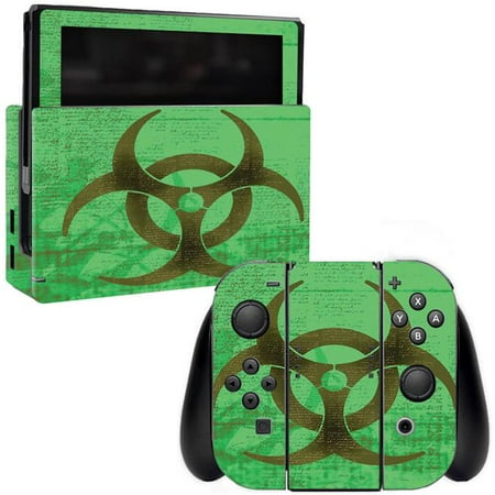 MightySkins NISWI-Biohazard Skin Compatible with Nintendo Switch - Biohazard