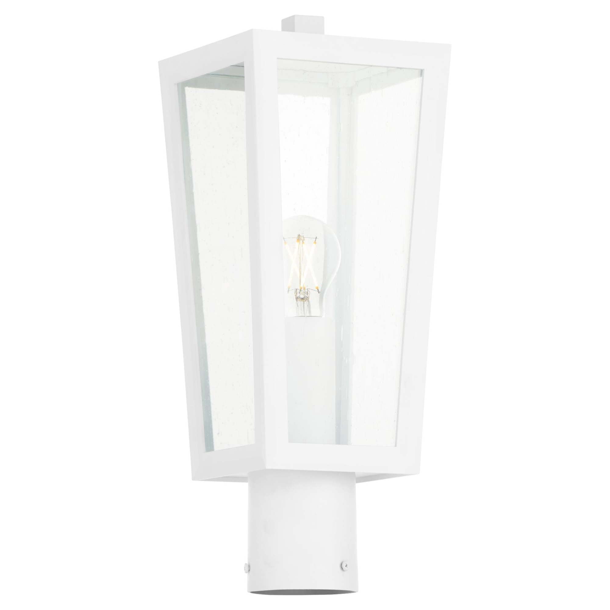 Quorum International 717-6 Bravo 18" Tall Post Light - White