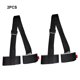 thumbnail image 4 of Greeniant 2 unids/set correas elásticas y duraderas para mango de esquí para adultos, correa para transporte de esquí y deportes Deportes de nieve Negro, 4 of 6