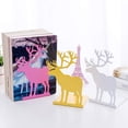 thumbnail image 4 of Sujetalibros en Forma Animal Libros Herramientas Modelo Soporte Portátiles Amarillo Sunnimix Elk Bookend Book Stand, 4 of 8