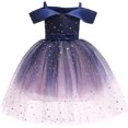 thumbnail image 2 of Vestido Formal de flores para niñas, vestido de dama de honor para boda, fiesta de bautizo, vestido para niños, vestidos de princesa para bebés, 2 of 4