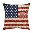 thumbnail image 1 of Up to 65% Off SMihono Independence Day Pillowcase Cartoon Style Linen Digital Printing Pillowcase, 1 of 1