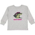 thumbnail image 3 of Inktastic Gator Country Sunny Gator in Pink Sunglasses Boys or Girls Long Sleeve Toddler T-Shirt, 3 of 5