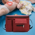 thumbnail image 3 of Bolsa de Almacenamiento Zulema Organizador de Cochecito Rojo, 3 of 8