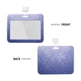 thumbnail image 2 of Naloa Glittering Blue Purple Card Badge Holder Work Badge Sleeve for Office, School, Factory, ID Credit Cards, Driver Licenses and Passes, 2 of 7