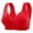 Red, variant on Everyday Bras for Women Womens Bras Push up Womens Padded Bras T Back Sports Bras for Women Mesh Sports Bra Bras 36c Women Strapless Bra Sports Bras for Women Non Removable Pads Bra Women Red 38
