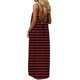thumbnail image 5 of TaTaai Women's Casual Maxi Sundress Sleeveless Striped Backless Spaghetti Strap Flowy Summer Dress Long Beach Cover Up Dress Gift, 5 of 9