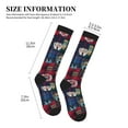 thumbnail image 4 of Pofeuu Adventure Camping Badge Print Compression Socks for Women & Men Circulation - Best Support for Nurses,Running,Athletic,Sports, 4 of 7