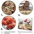 thumbnail image 3 of Designart "Farmstead horizon I" Landscapes Floater Framed Wall Decor, 3 of 7
