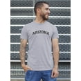 thumbnail image 2 of Arizona Text. Men T-Shirt, Male XX-Large, 2 of 4