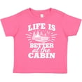 thumbnail image 3 of Inktastic Life is Better at the Cabin with Trees and Moon Boys or Girls Toddler T-Shirt, 3 of 5
