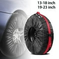 thumbnail image 5 of BAMILL 13-23IN Car Spare Tyre Tire Protection Cover Carry Tote Handle Storage Bags S, 5 of 6