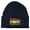 Navy, variant on Gravity Threads Positive Vibration Patch Cuffed Beanie - Heather Grey