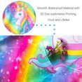 thumbnail image 3 of Kids Art Smocks for Painting, Waterproof Artist Rainbow Unicorn Aprons Paint Smocks Toddler Apron Smock for Child 3-12 Years, 3 of 5