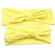 thumbnail image 2 of Diademas elásticas con lazo grande para bebés y niños pequeños, lindas diademas con turbante Amarillo, 2 of 8