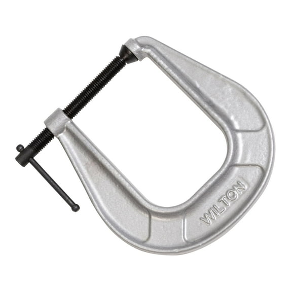 Wilton Xtra-Deep Reach C-Clamp, 2-1/2" Opening, 4-3/4" Throat, 1600 Lbs. Clamping Force (Model 245)