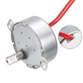 thumbnail image 4 of Uxcell Electric Motor Synchronous Motor Synchron-Motor AC 24V 50/60Hz 4W 0.8-1RPM  CCW/CW Direction, 4 of 5