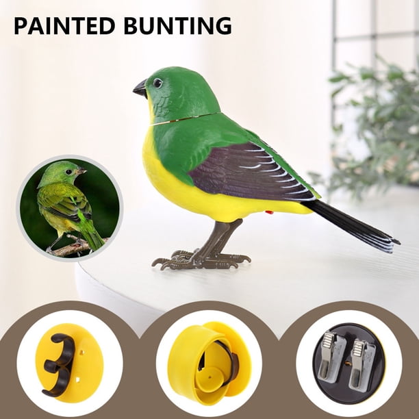Juguetes de piscina, juguetes para bebés, juguetes para niños pequeños, simulación de pájaro con detección de voz, pájaro de imitación West Knight, control de voz, juguete de inducción para niños, reg
