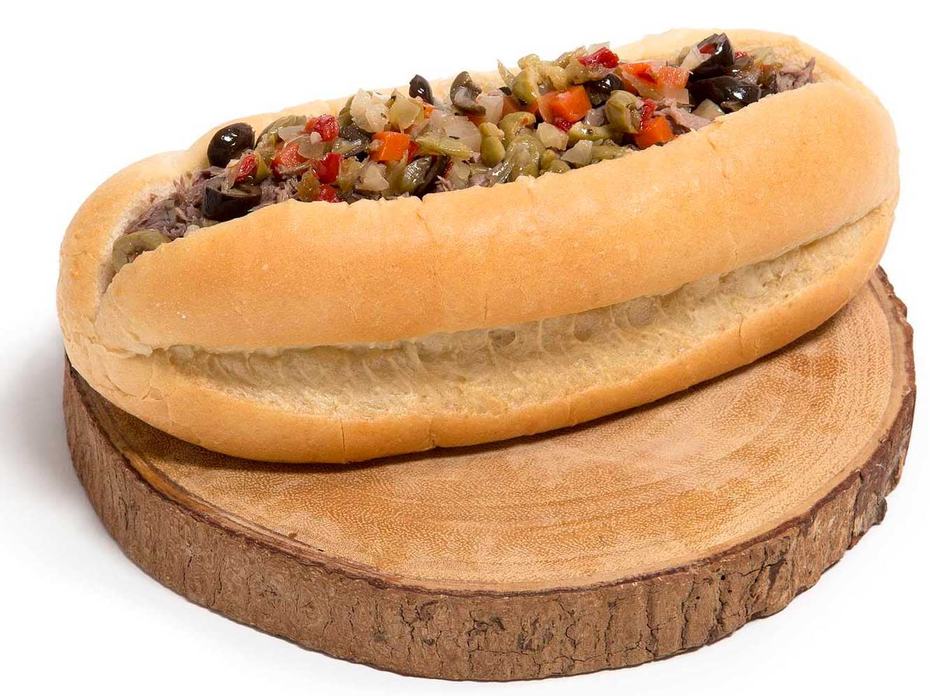 Rotellas Italian Bakery Philly Hoagie, 8 inch - 6 count per pack -- 6 packs per case