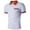 v#29White133, variant on Rggeeun Men'S T-Shirt Solid Color With Front Stripes Pattern Henley Buttons Short Sleeve Collar Knit For Beach Lounging Casual Tops,Black,L