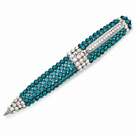 Turquoise Swarovski Crystal Ball-point Pen