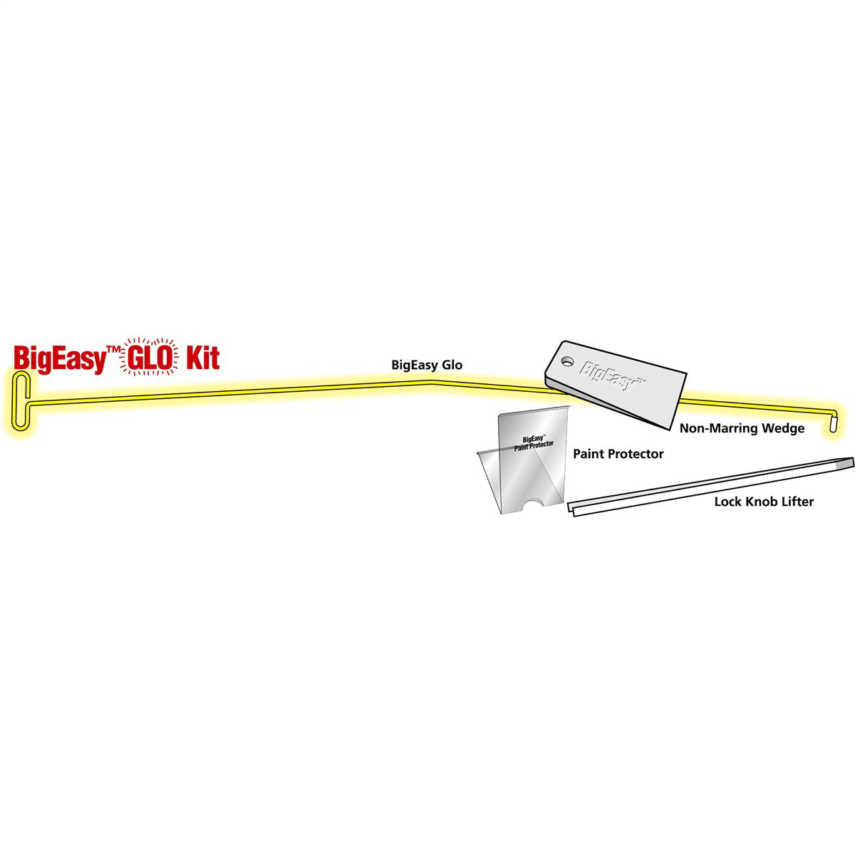 Steck Manufacturing by Milton Big Easy Glo Lockout Kit