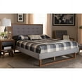 thumbnail image 6 of Livinia Modern Transitional Light Grey Fabric Upholstered Full Size Platform Bed, 6 of 6