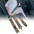 thumbnail image 1 of Cinturón de seguridad de coche de 2 puntos Cinturón de seguridad de carrito de golf de 2 puntos para camiones de carrito de golf de autobuses Beige DYNWAVEMX extensor, 1 of 8