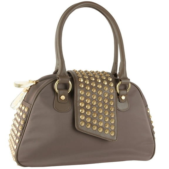 Christian Audigier Gwen Bowler Handbag - Taupe