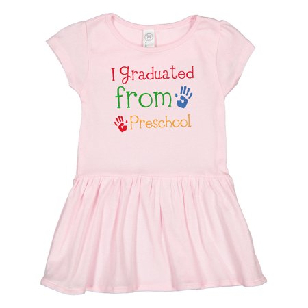 

Inktastic I Graduated from Preschool Gift Toddler Girl Dress