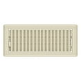 thumbnail image 2 of Imperial RG0244 Louvered Almond Steel Floor Register 4inch x 10inch, 2 of 4