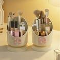 thumbnail image 4 of WIQUOKETT Caja de almacenamiento de cosméticos para el hogar, gran valor de belleza, gran capacidad, tocador de dormitorio, compartimento para lápiz labial y sombra de ojos, cubo de almacenamiento, 4 of 8