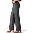 thumbnail image 2 of Pantalones Casuales de Cintura Alta y Corte Recto Holgado para Mujer con Bolsillos Gris XL, 2 of 7
