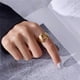 thumbnail image 4 of Anillo de moda para mujer, anillo de pareja, anillo de apertura de 26 letras, joyería Wmkox8yi  sjalhkljlk2500, 4 of 4