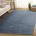 thumbnail image 2 of SAFAVIEH Rainbow Rosalin Solid Shag Area Rug, Gray, 5' x 8', 2 of 7