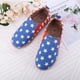 thumbnail image 3 of Zapatos Planos Sin Cordones 26586655666+ (36) Rojo Azul, 3 of 9