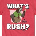 thumbnail image 3 of Disney Zootopia - What's The Rush  - Toddler & Youth Short Sleeve Graphic T-Shirt, 3 of 5